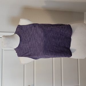 Lululemon criss cross crop tank top